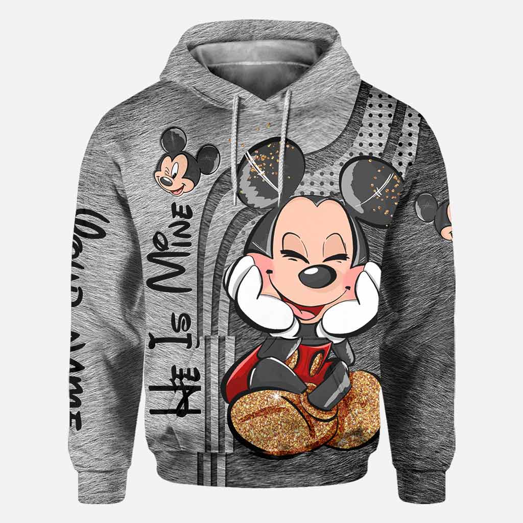 Personalized LGBT Couple Hoodie Custom Name All Over Sweatshirt All Over Shirt GradoCreations