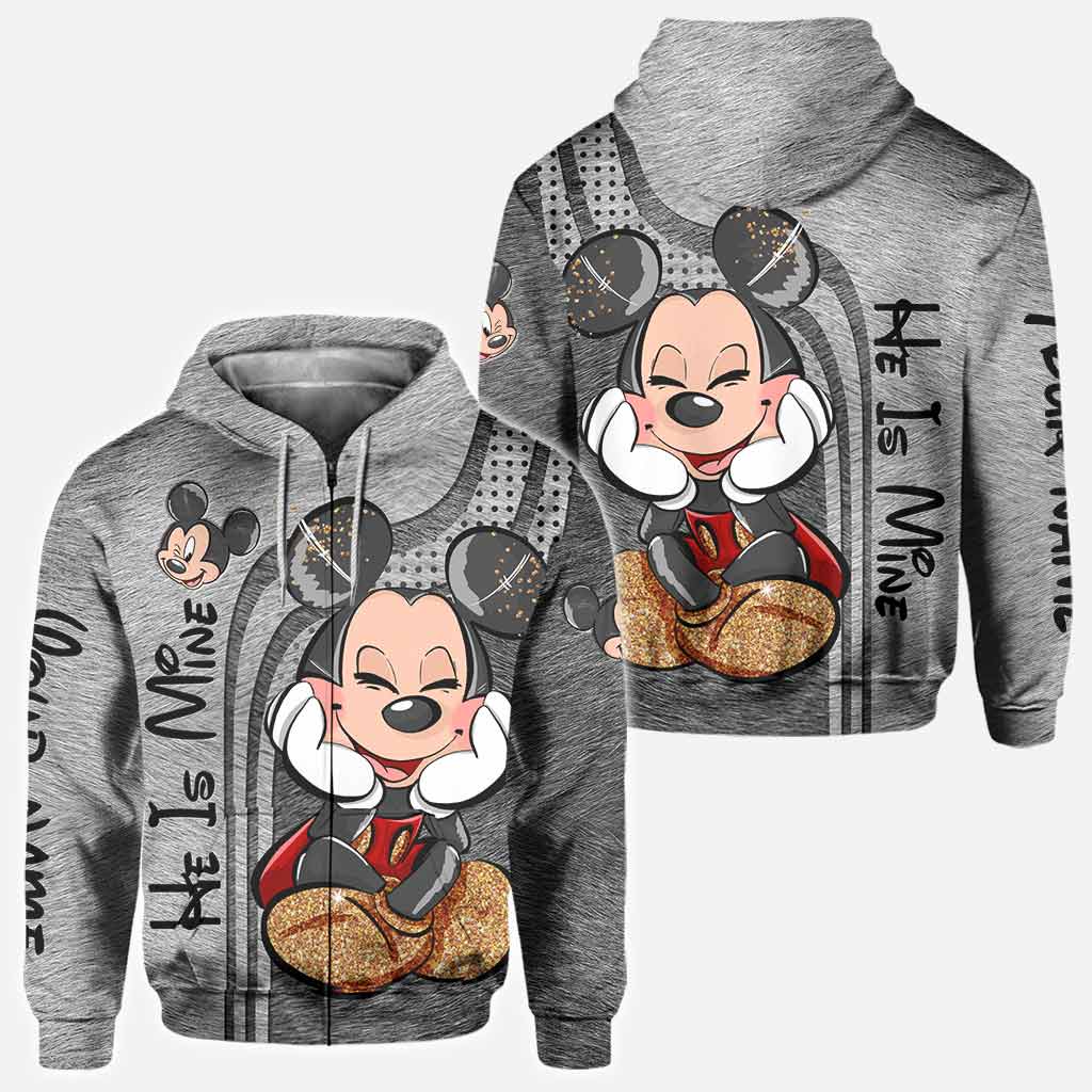 Personalized LGBT Couple Hoodie Custom Name All Over Sweatshirt All Over Shirt GradoCreations