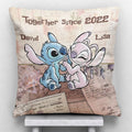 Personalized Couple Ohana Throw Pillow Custom Name Gift Throw Pillow GradoCreations