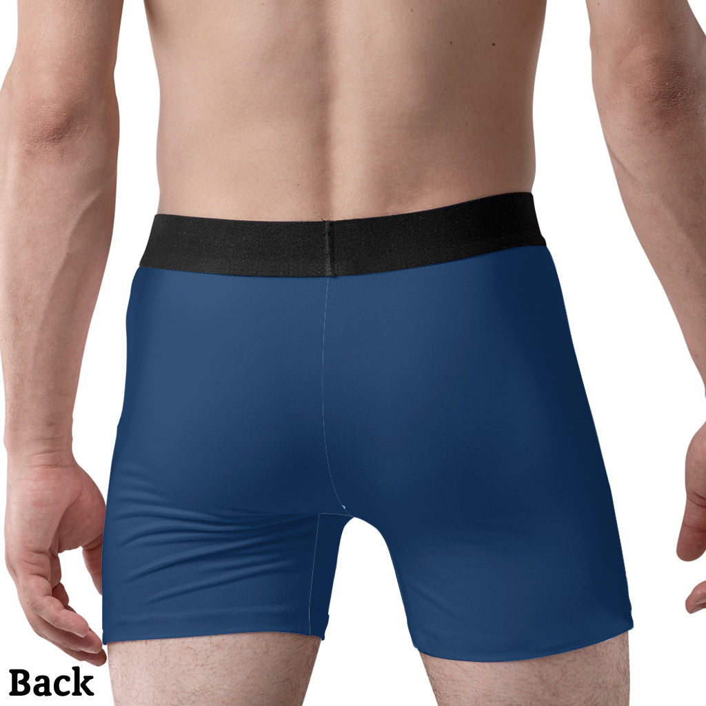 Personalized Ohana Men's Boxer Briefs Custom Name Gift for Couples Men Boxer Briefs GradoCreations