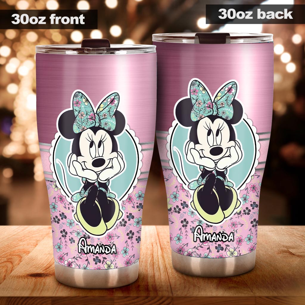 Personalized Mouse Tumbler Custom Name Gift for Kids Tumbler GradoCreations