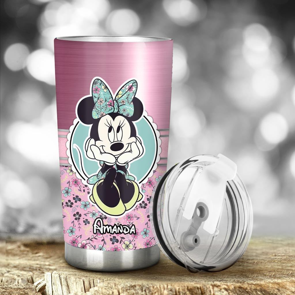 Personalized Mouse Tumbler Custom Name Gift for Kids Tumbler GradoCreations