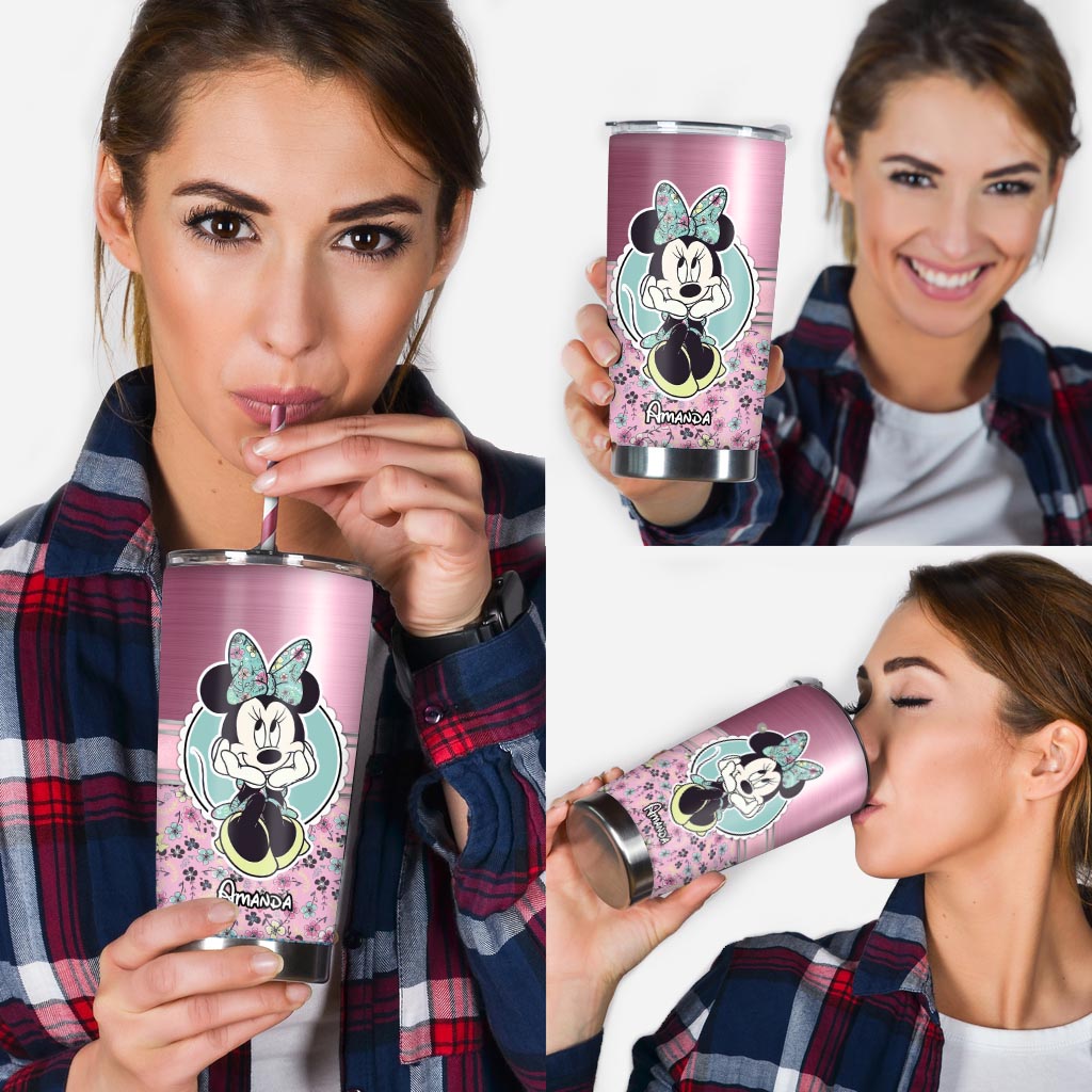 Personalized Mouse Tumbler Custom Name Gift for Kids Tumbler GradoCreations