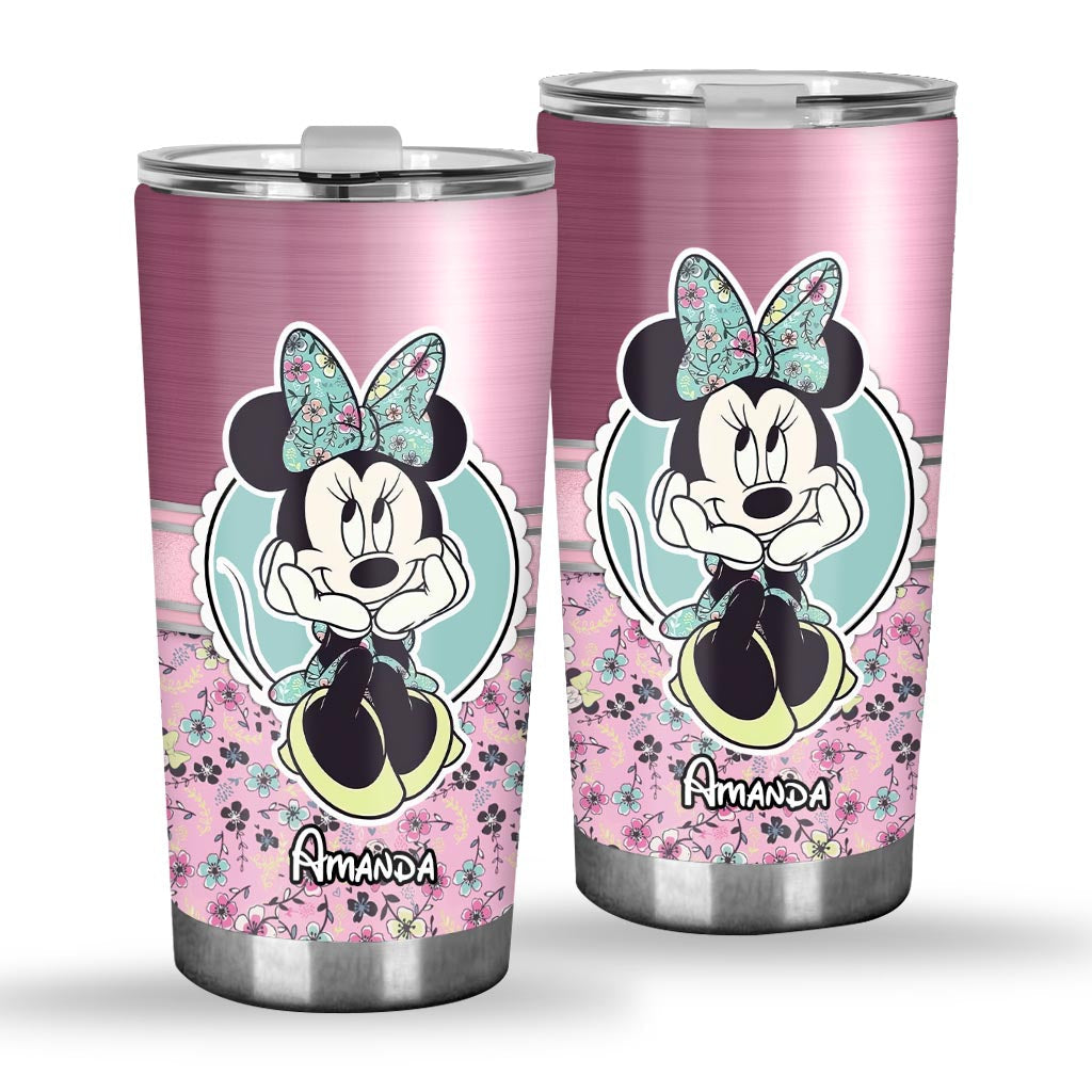 Personalized Mouse Tumbler Custom Name Gift for Kids Tumbler GradoCreations