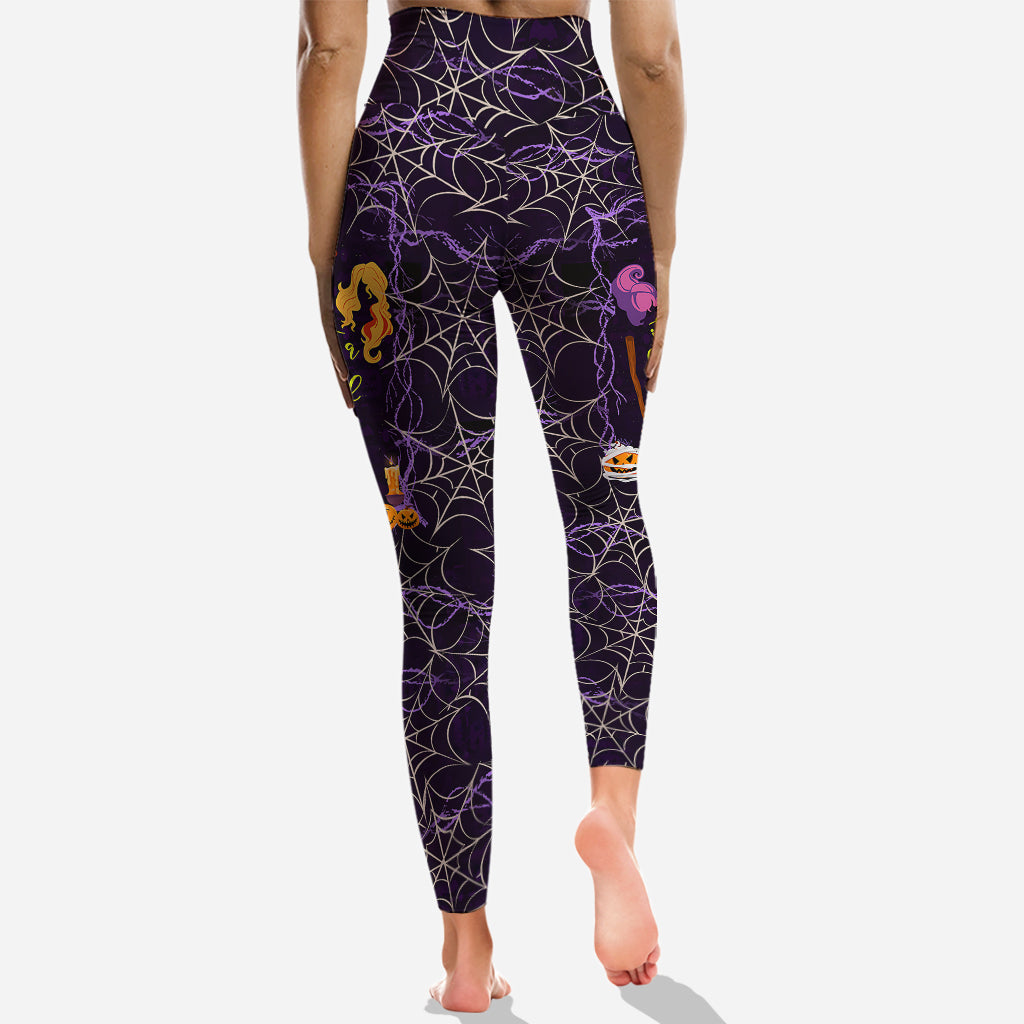Personalized Hocus Pocus Hoodie and Leggings Set for Women Hoodie & Leggings GradoCreations