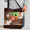 Personalized Multiple Sclerosis Awareness Tote Bag with Custom Name Tote Bag GradoCreations