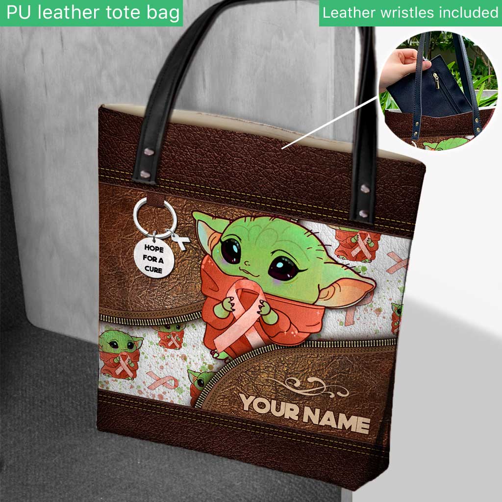 Personalized Multiple Sclerosis Awareness Tote Bag with Custom Name Tote Bag GradoCreations