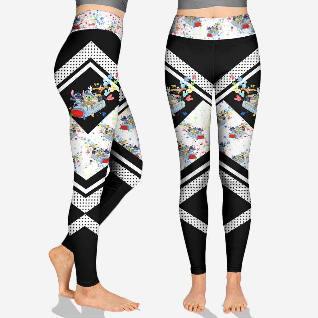 Personalized Autism Awareness Hoodie & Leggings Custom Name Gift Hoodie & Leggings GradoCreations