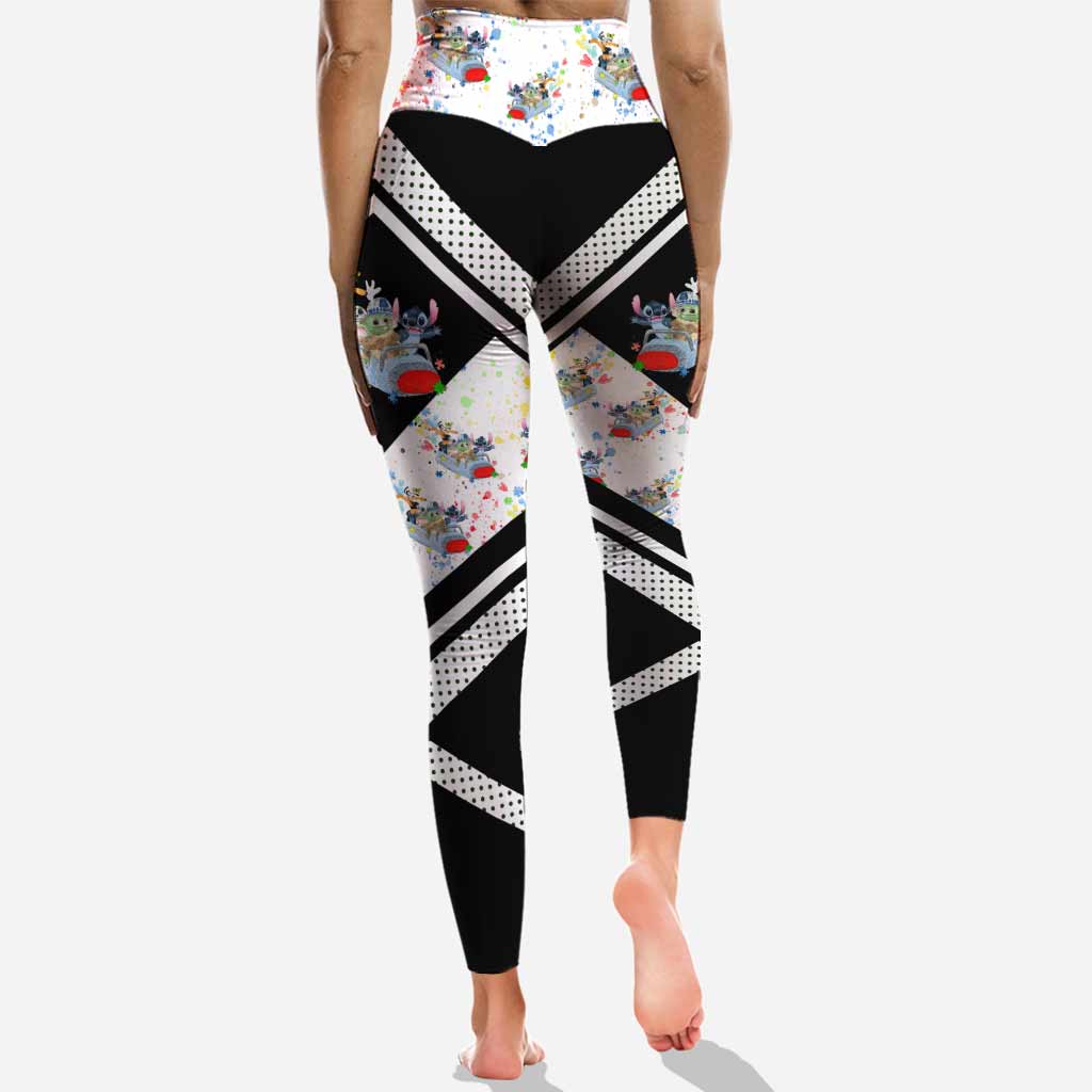 Personalized Autism Awareness Hoodie & Leggings Custom Name Gift Hoodie & Leggings GradoCreations