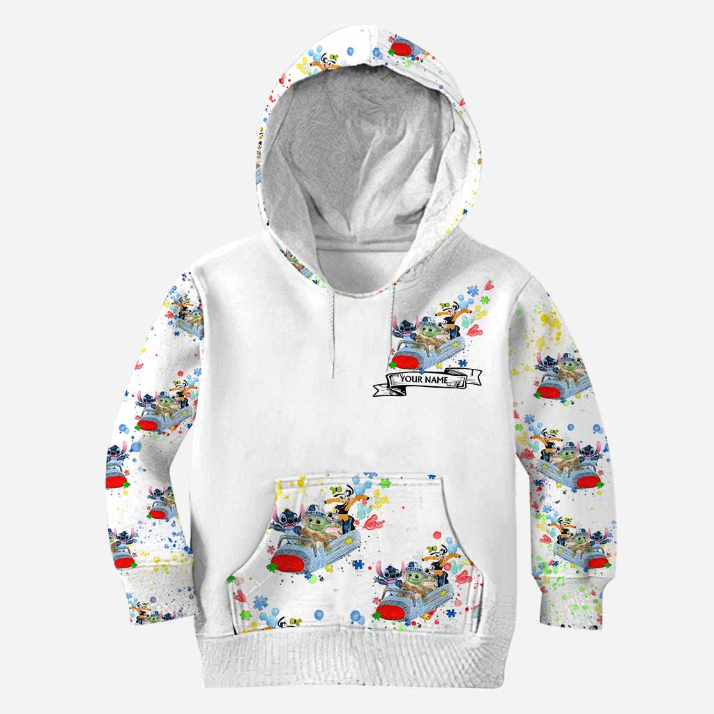 Personalized Autism Awareness Hoodie & Leggings Custom Name Gift Hoodie & Leggings GradoCreations