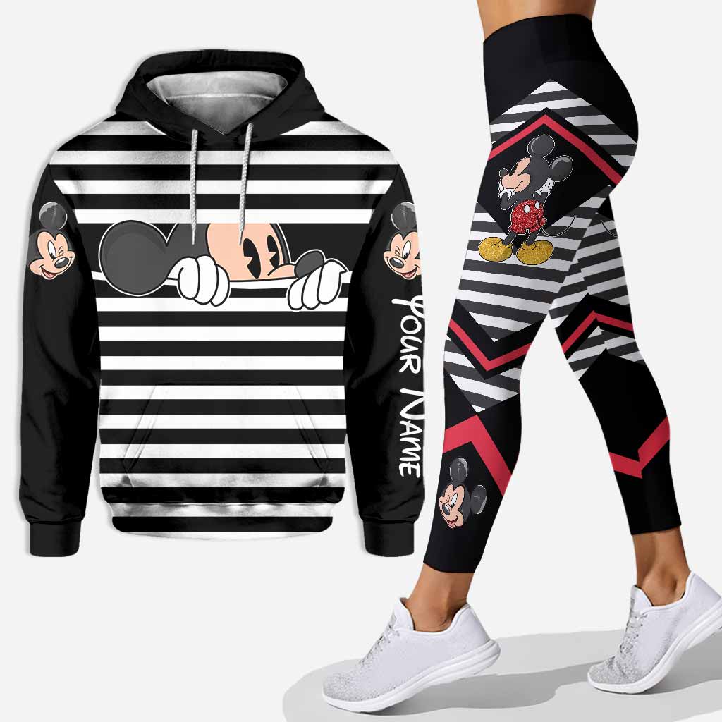 Personalized Mickey Mouse Hoodie and Leggings Custom Name Gift Hoodie & Leggings GradoCreations