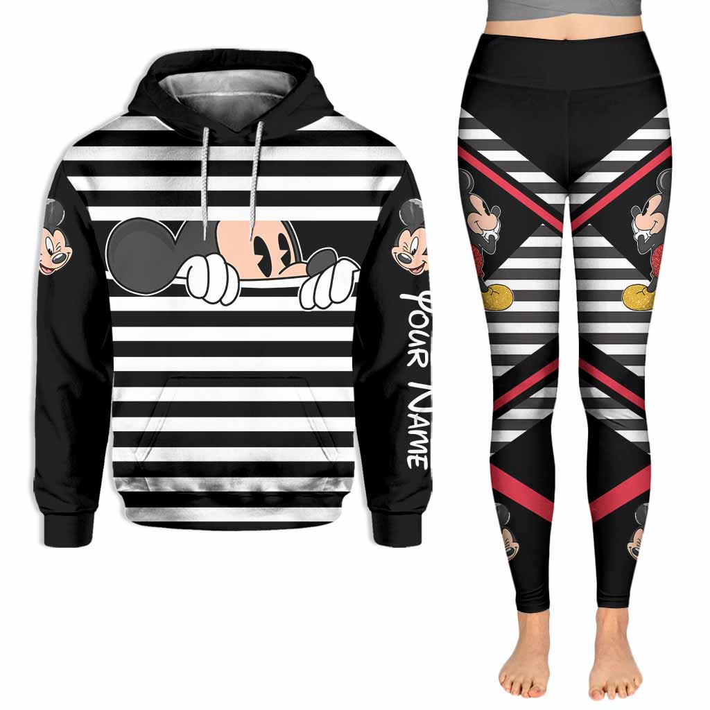 Personalized Mickey Mouse Hoodie and Leggings Custom Name Gift Hoodie & Leggings GradoCreations