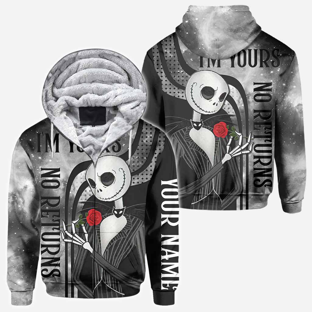 Personalized Nightmare All Over Hoodie for Couples | Custom Name Gift All Over Shirt GradoCreations