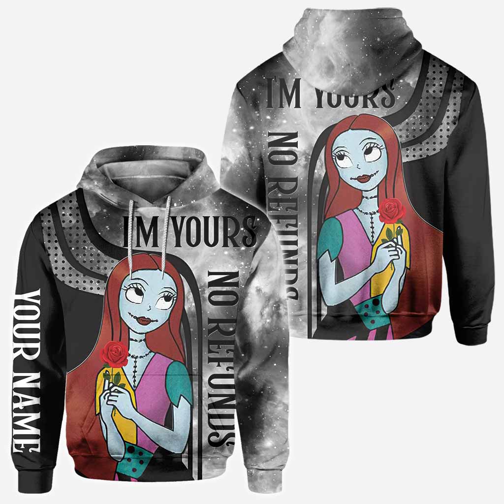 Personalized Nightmare All Over Hoodie for Couples | Custom Name Gift All Over Shirt GradoCreations