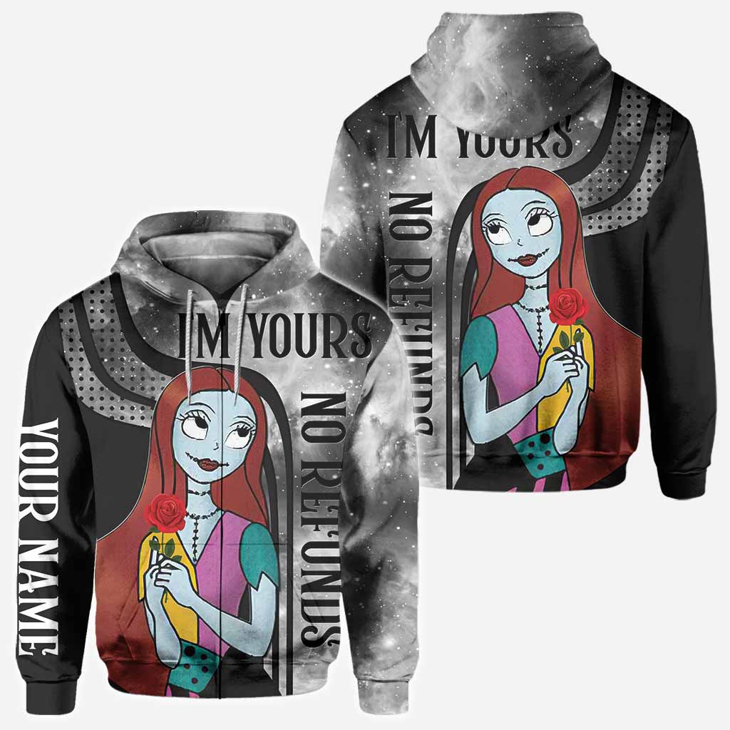 Personalized Nightmare All Over Hoodie for Couples | Custom Name Gift All Over Shirt GradoCreations