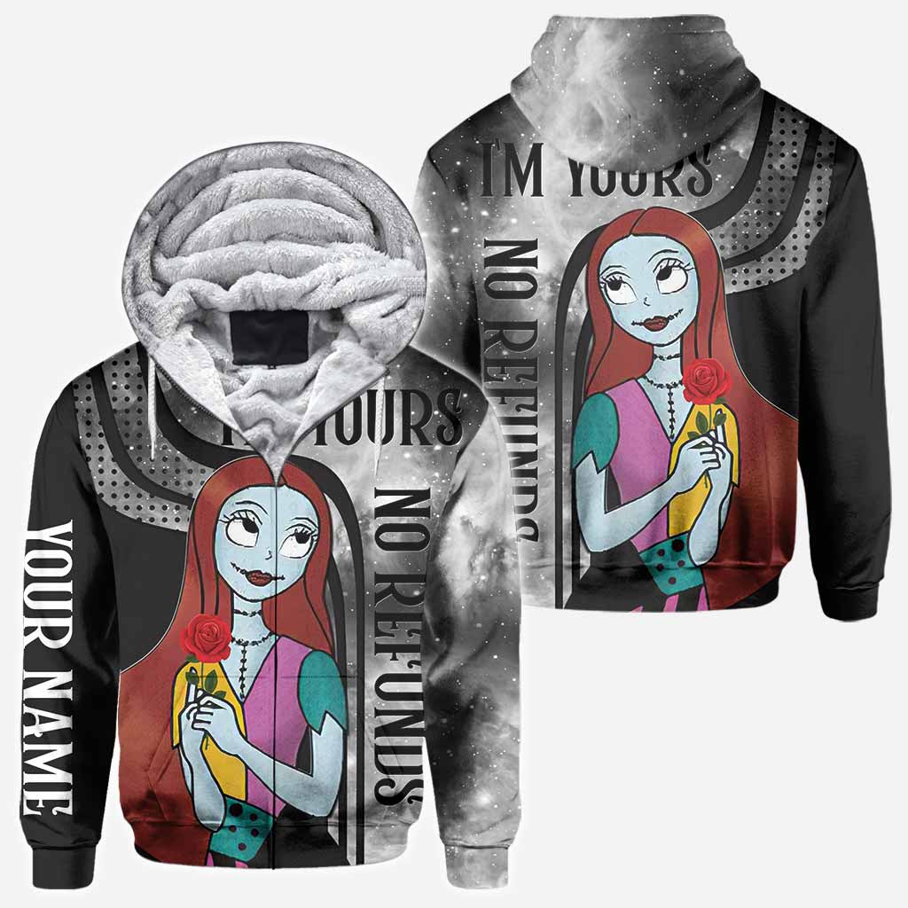 Personalized Nightmare All Over Hoodie for Couples | Custom Name Gift All Over Shirt GradoCreations