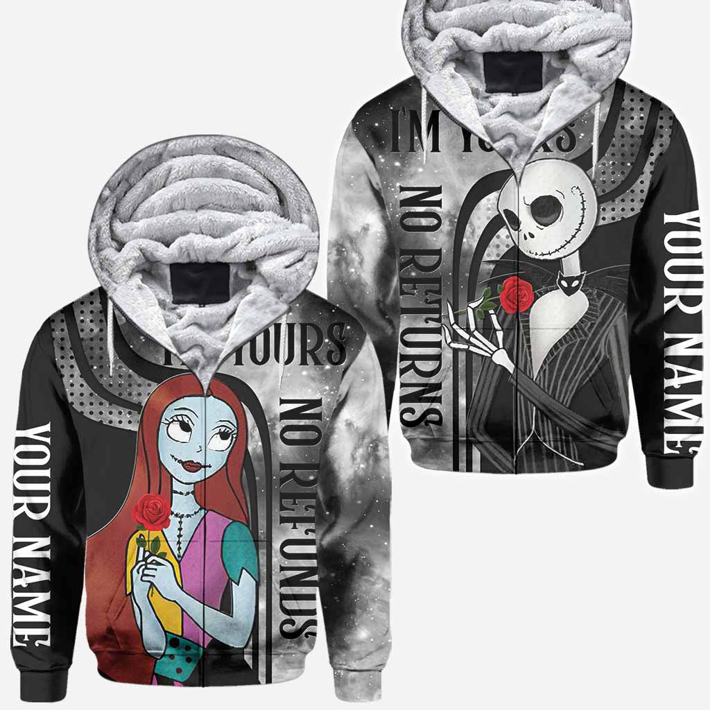 Personalized Nightmare All Over Hoodie for Couples | Custom Name Gift All Over Shirt GradoCreations