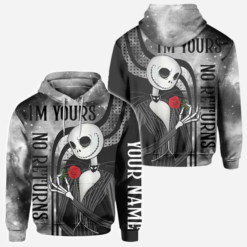 Personalized Nightmare All Over Hoodie for Couples | Custom Name Gift All Over Shirt GradoCreations
