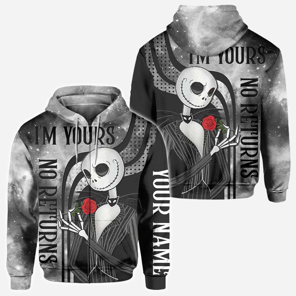 Personalized Nightmare All Over Hoodie for Couples | Custom Name Gift All Over Shirt GradoCreations