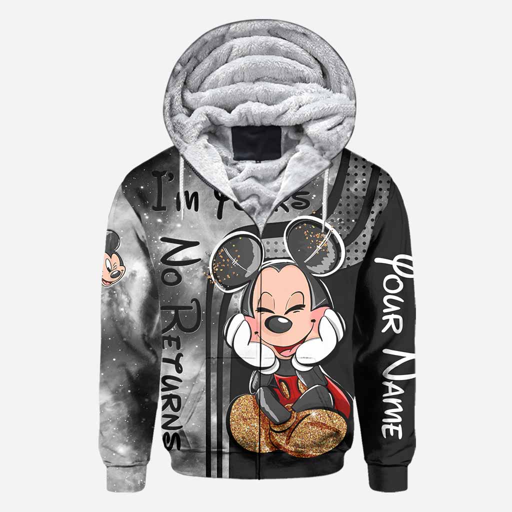 Personalized Mickey Mouse All Over T-shirt and Hoodie Gift for Couples All Over Shirt GradoCreations