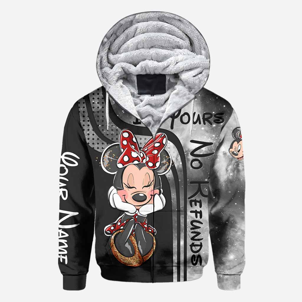 Personalized Mickey Mouse All Over T-shirt and Hoodie Gift for Couples All Over Shirt GradoCreations