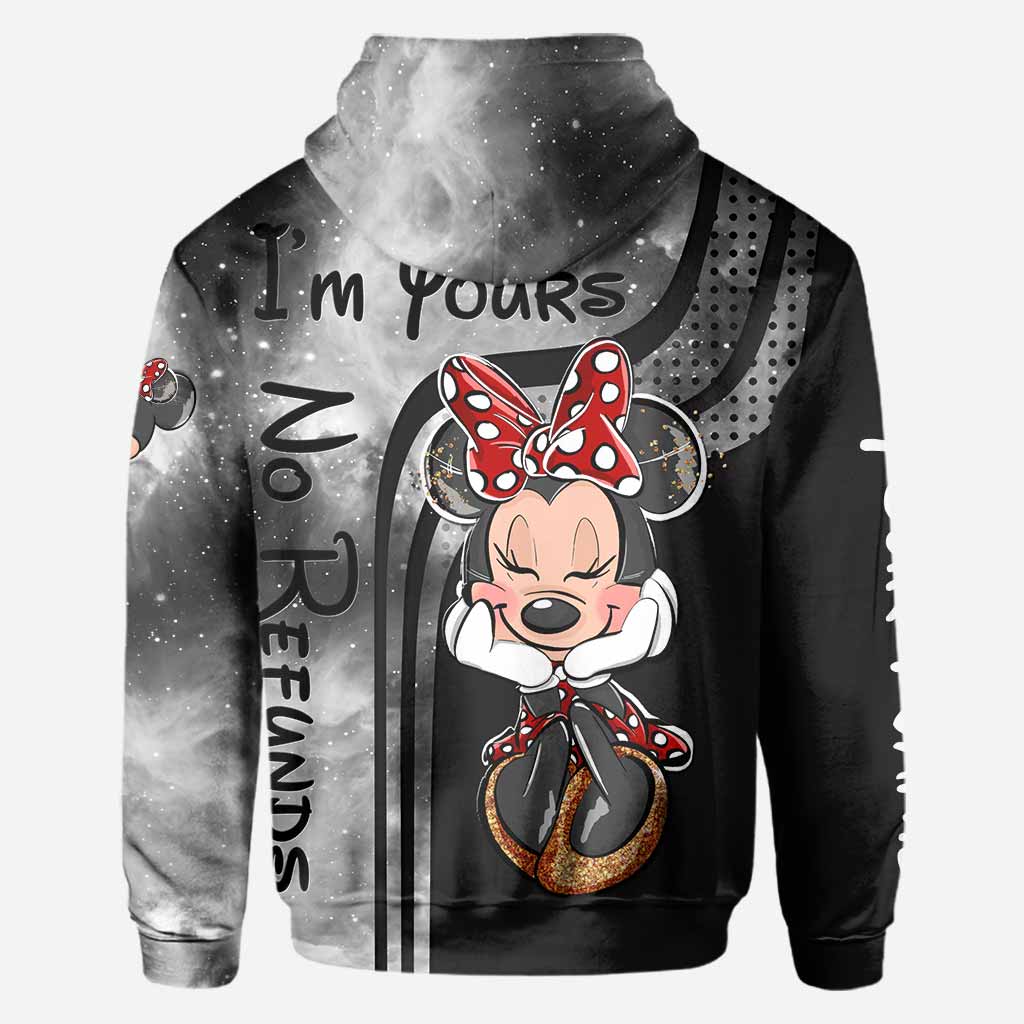 Personalized Mickey Mouse All Over T-shirt and Hoodie Gift for Couples All Over Shirt GradoCreations