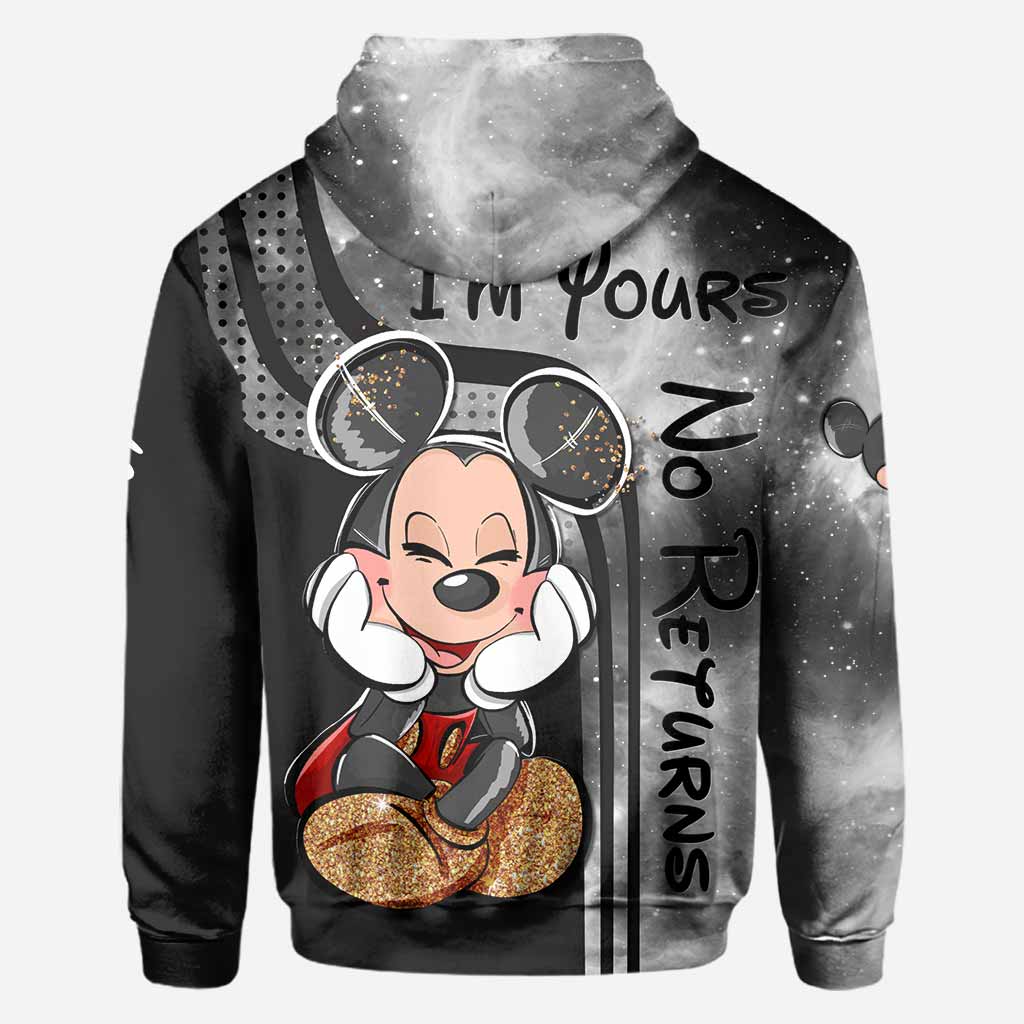 Personalized Mickey Mouse All Over T-shirt and Hoodie Gift for Couples All Over Shirt GradoCreations