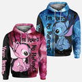 Personalized All Over T-Shirt & Hoodie Cute Design Gift for Couples All Over Shirt GradoCreations