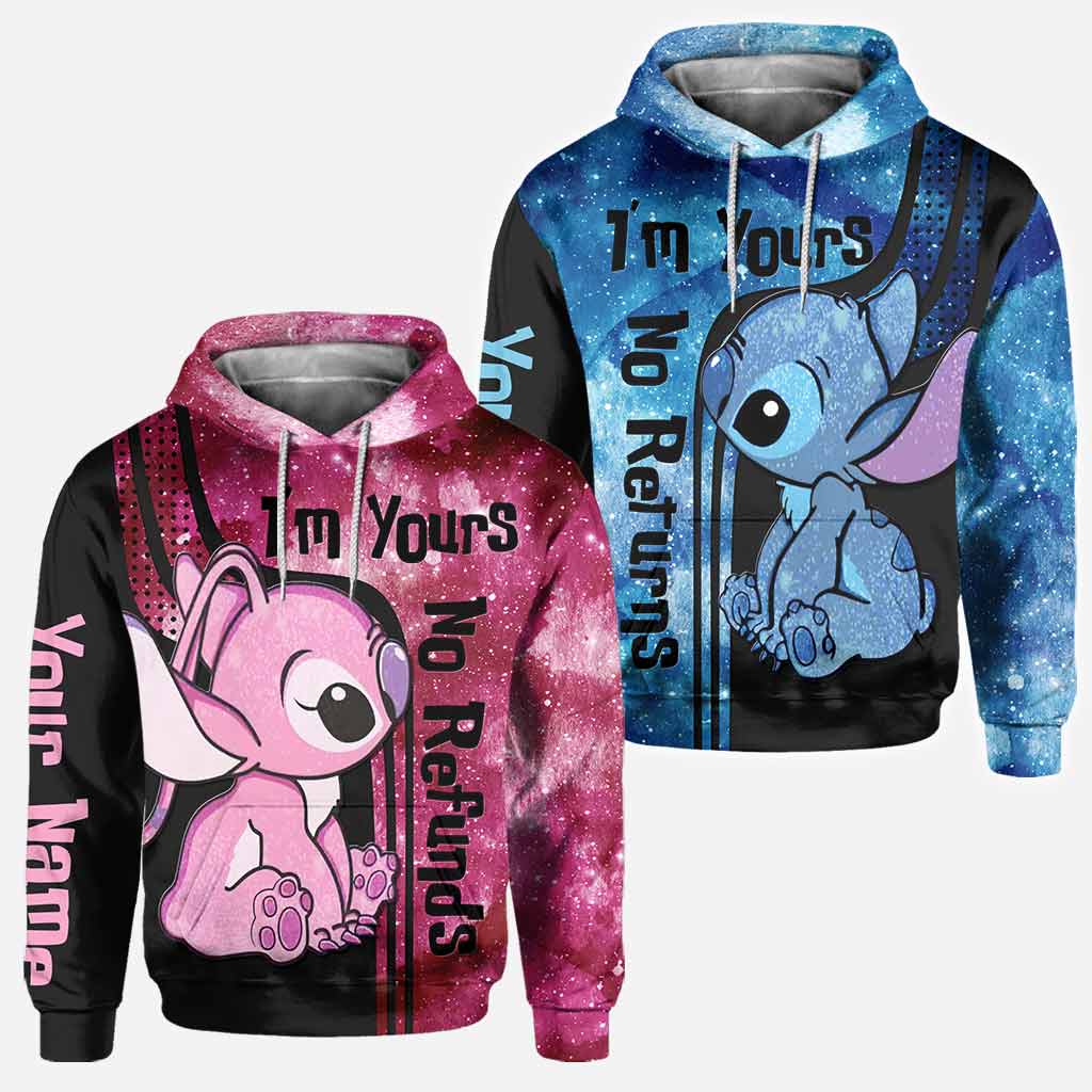 Personalized All Over T-Shirt & Hoodie Cute Design Gift for Couples All Over Shirt GradoCreations