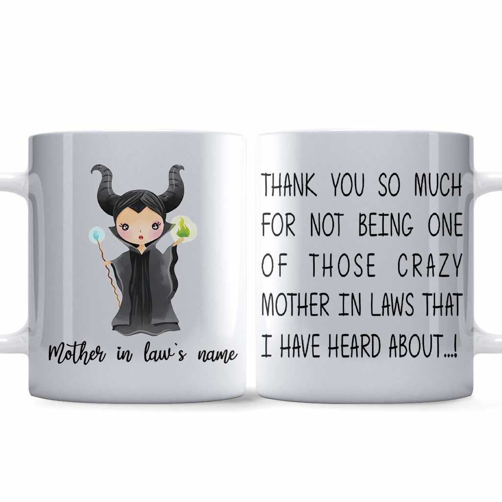 Personalized Thank You Mug for Mother-in-Law Custom Name Gift Mug GradoCreations