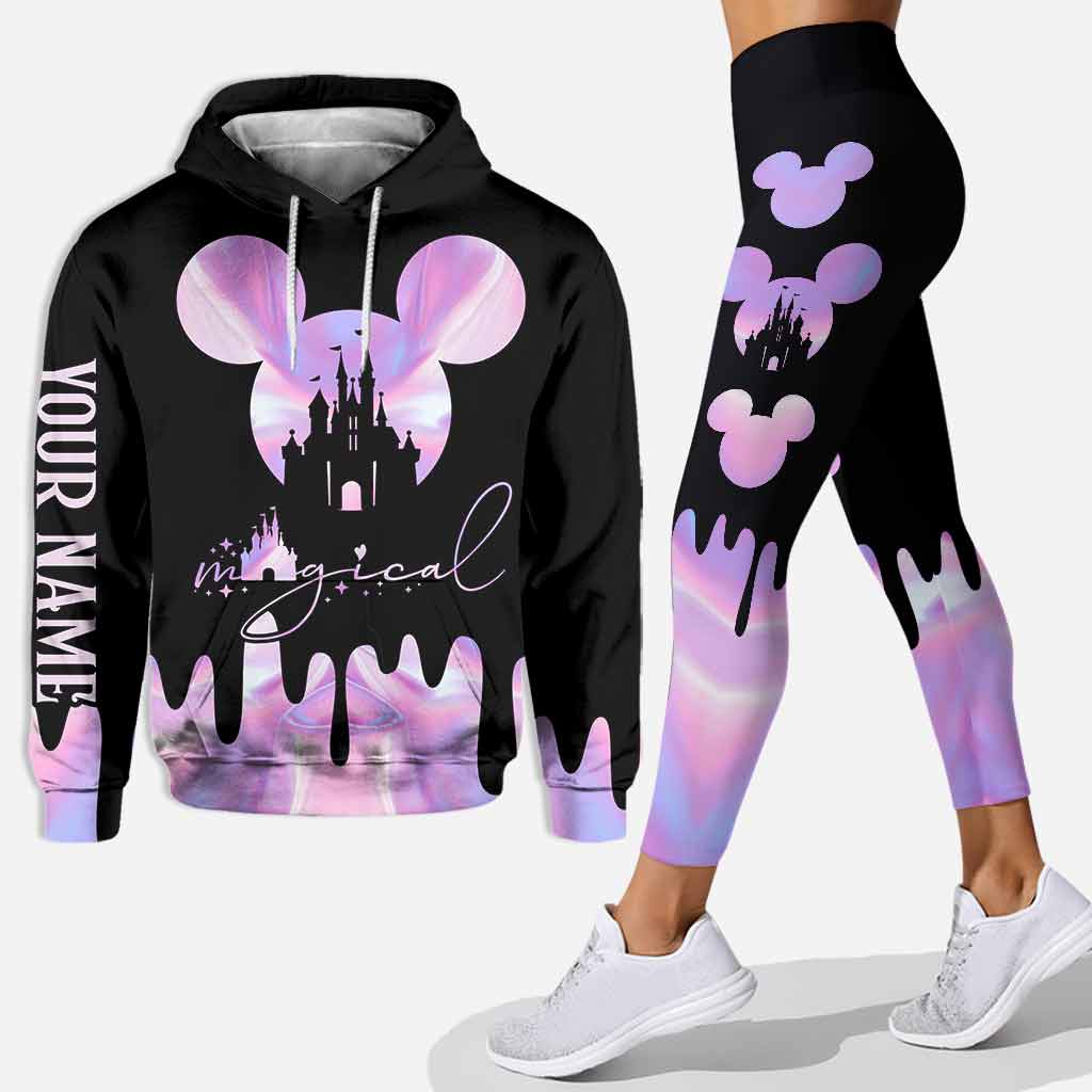 Personalized Mickey Mouse Hoodie and Leggings Set for Kids & Adults | Magical Gift Hoodie & Leggings GradoCreations