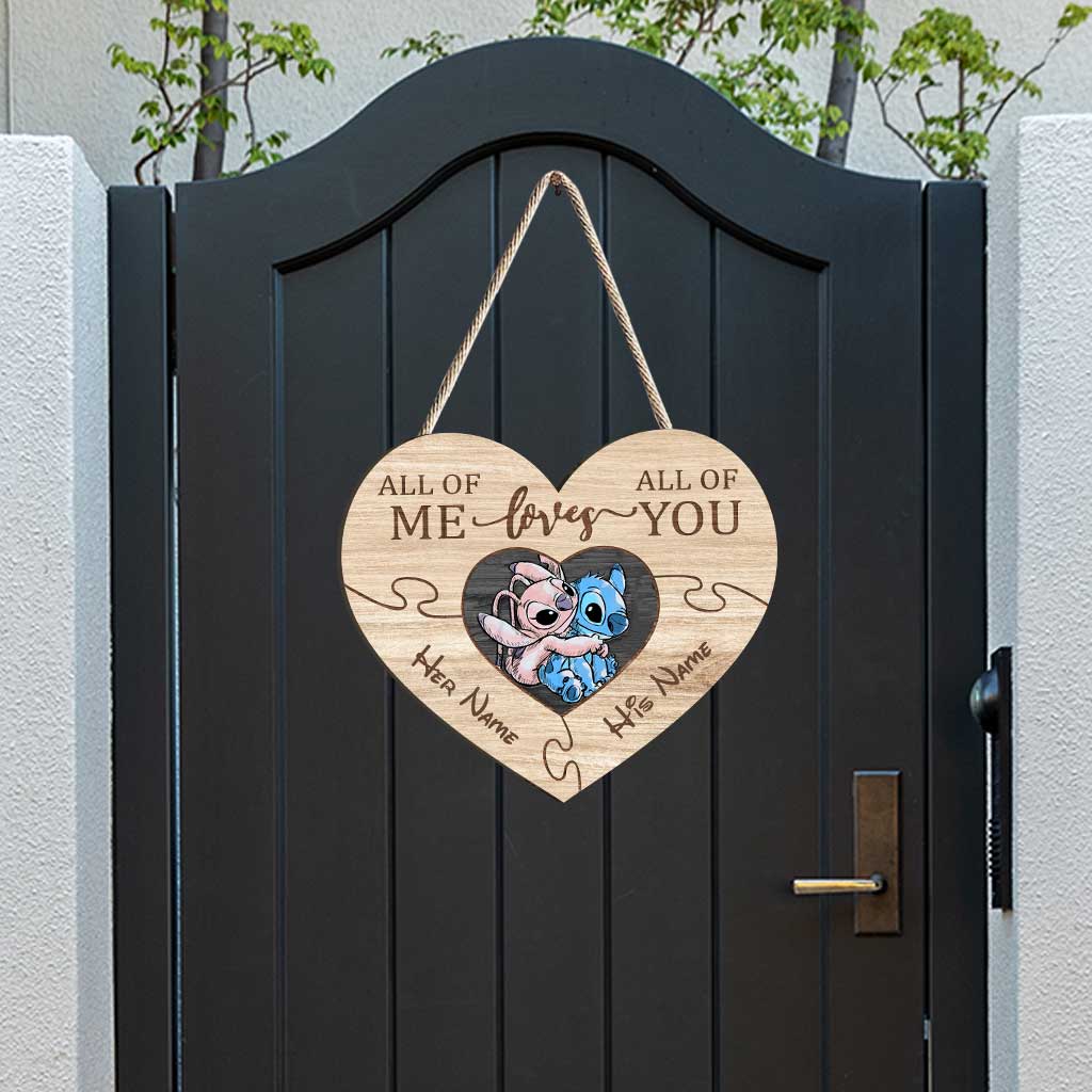 Personalized Ohana Wood Sign with Names | Unique Couple Gift Wood Sign GradoCreations