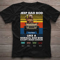 Personalized Jeep Dad Bod T-shirt & Hoodie Custom Name Gift T-shirt & Hoodie GradoCreations