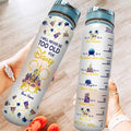 Personalized Disney Water Tracker Bottle Custom Name Gift Water Tracker Bottle GradoCreations