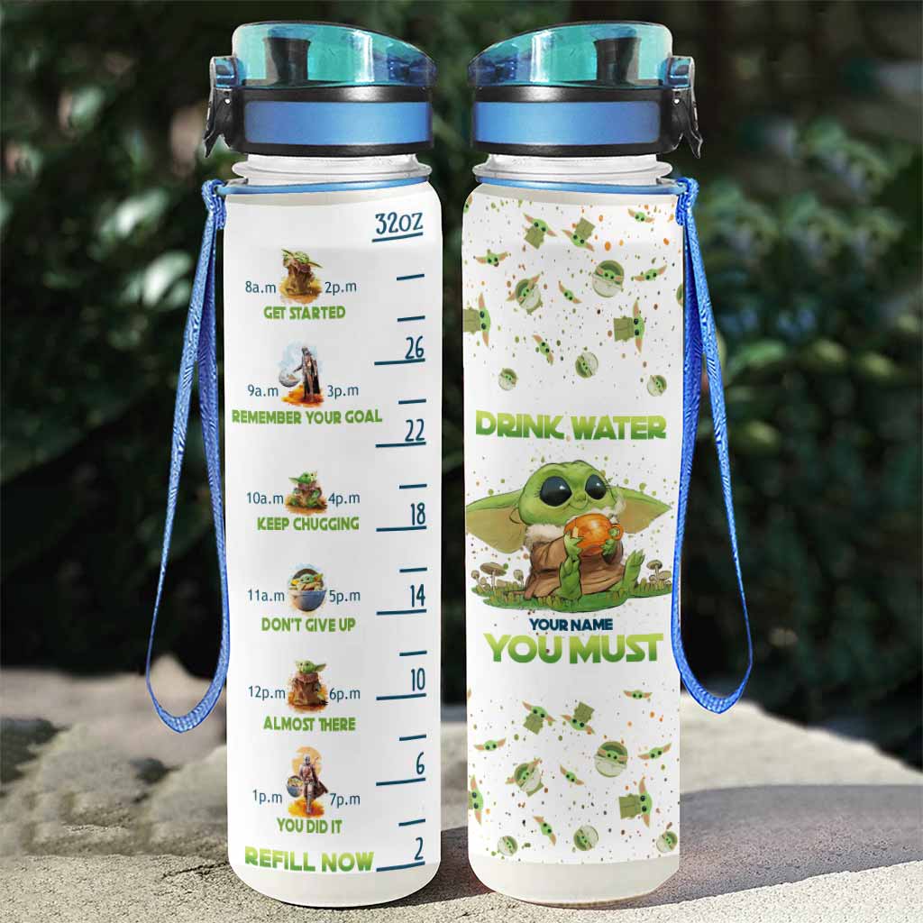 Personalized Water Tracker Bottle with Infuser for Hydration Water Tracker Bottle GradoCreations
