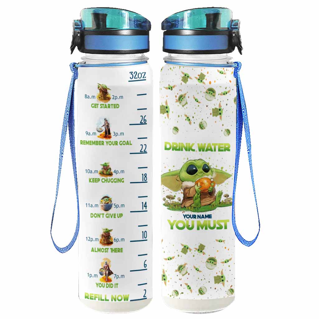 Personalized Water Tracker Bottle with Infuser for Hydration Water Tracker Bottle GradoCreations