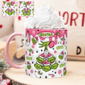 Personalized Christmas Accent Mug for Grandma Custom Name Gift Accent Mug GradoCreations