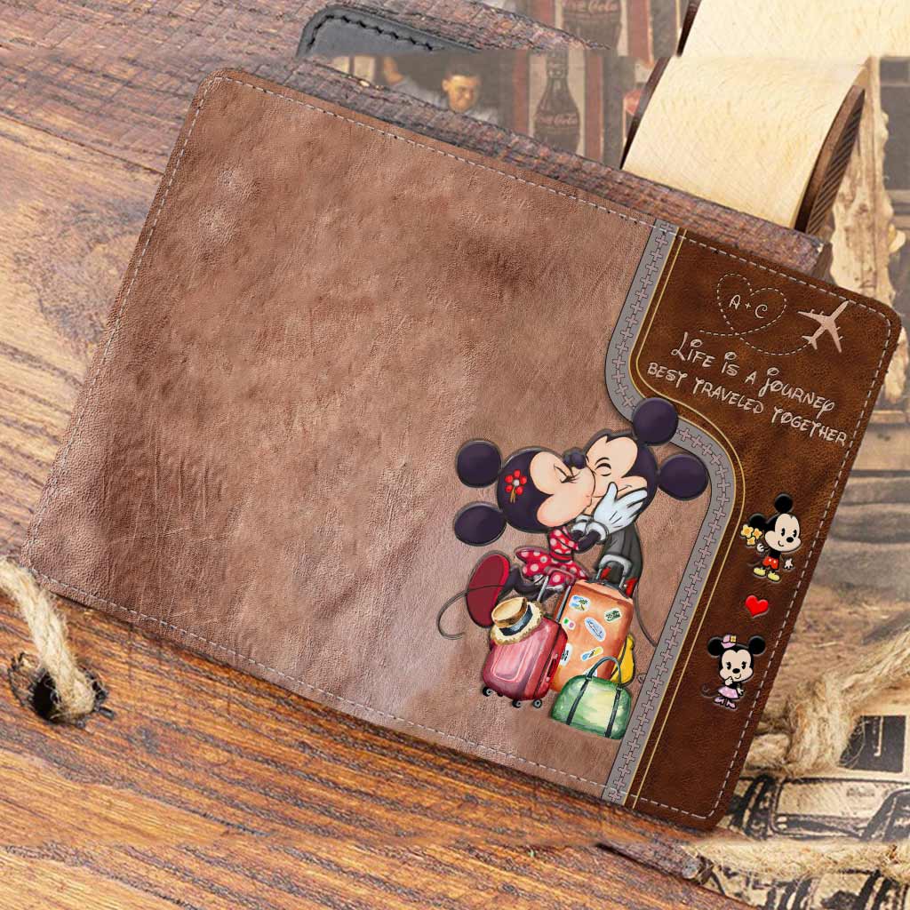 Personalized Passport Holder for Couples | Travel Gift Idea Passport Holder GradoCreations