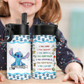 Personalized Kids Water Bottle Custom Name Ohana Gift Kids Water Bottle GradoCreations