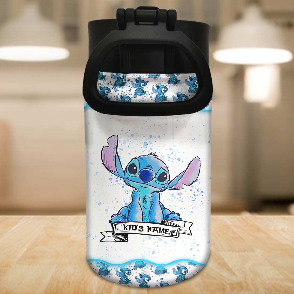 Personalized Kids Water Bottle Custom Name Ohana Gift Kids Water Bottle GradoCreations