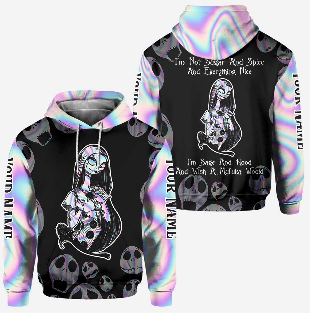 Personalized Nightmare Hoodie and Leggings Custom Name Gift Hoodie & Leggings GradoCreations