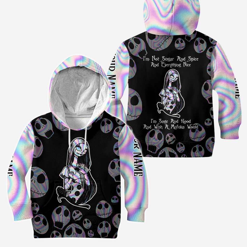 Personalized Nightmare Hoodie and Leggings Custom Name Gift Hoodie & Leggings GradoCreations