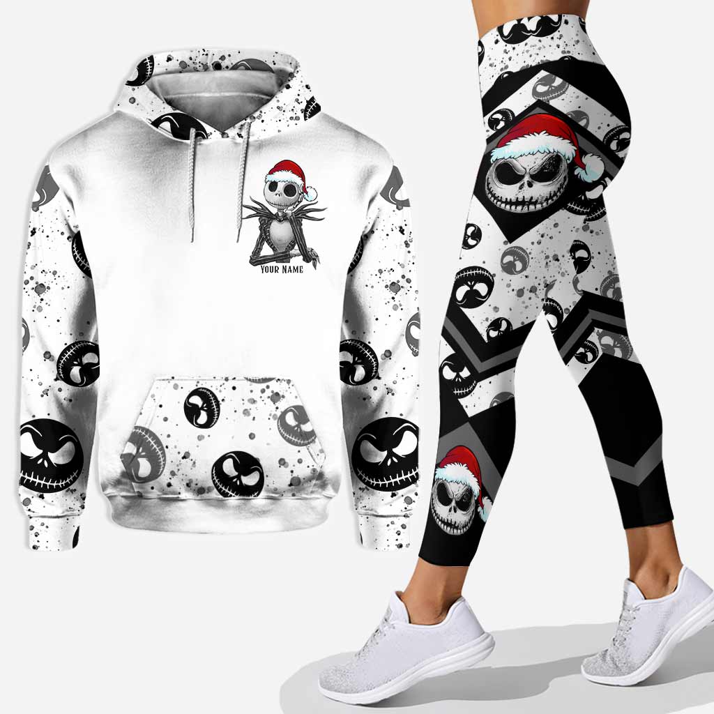 Personalized Nightmare Before Christmas Hoodie & Leggings Set Gift for Her Hoodie & Leggings GradoCreations