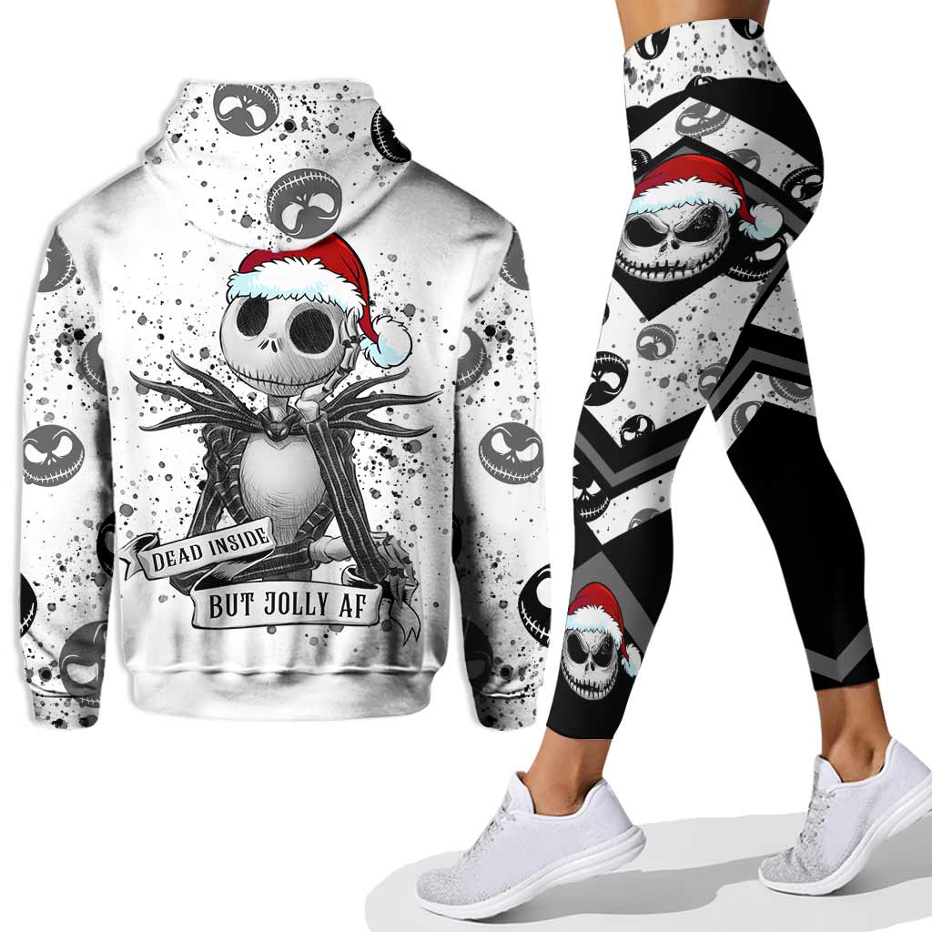 Personalized Nightmare Before Christmas Hoodie & Leggings Set Gift for Her Hoodie & Leggings GradoCreations