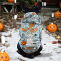 Personalized Halloween Dog Hoodie Cute Booey Design for Pets Pet Hoodie GradoCreations