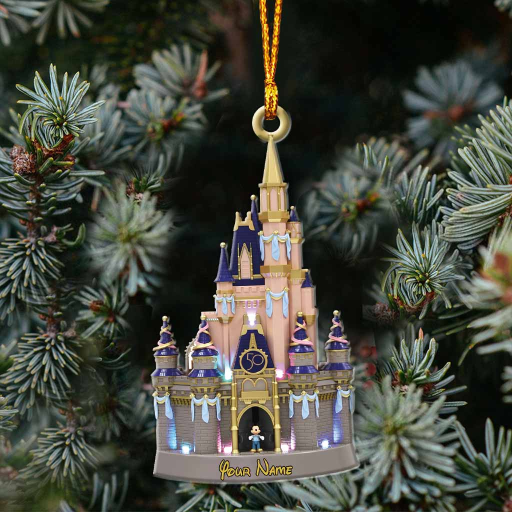 Personalized Christmas Mouse Ornament Custom Name Gift for Kids Ornament GradoCreations