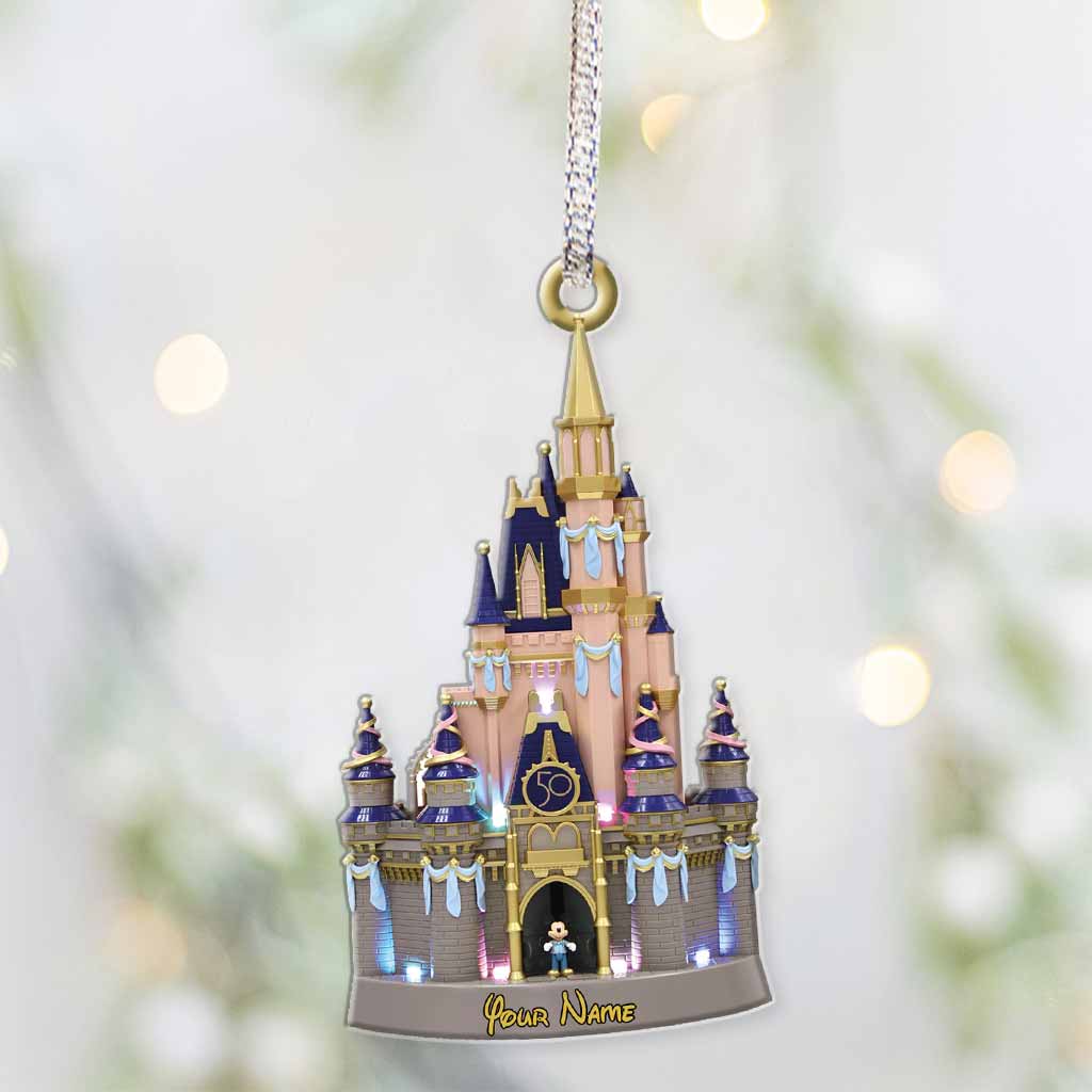 Personalized Christmas Mouse Ornament Custom Name Gift for Kids Ornament GradoCreations