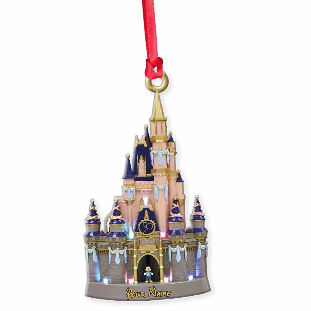 Personalized Christmas Mouse Ornament Custom Name Gift for Kids Ornament GradoCreations