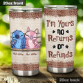 Personalized Ohana Tumbler Custom Name Gift for Couples Tumbler GradoCreations