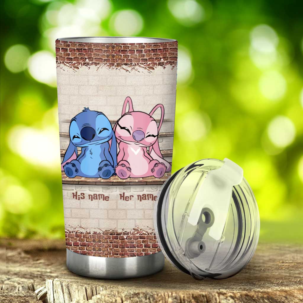 Personalized Ohana Tumbler Custom Name Gift for Couples Tumbler GradoCreations